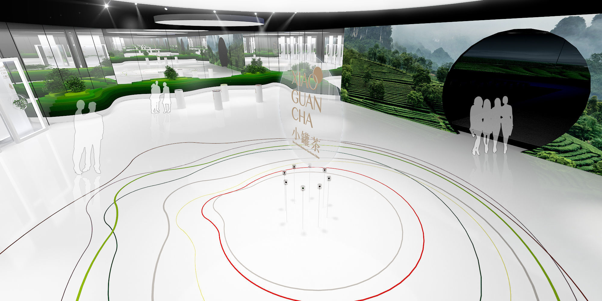 XIAO GUAN Tee launch  3D model_3