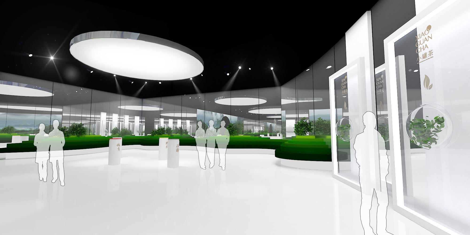 XIAO GUAN Tee launch  3D model_2