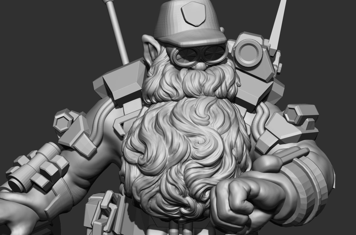 Deep Rock Galactic Engineer class 3D print model_5