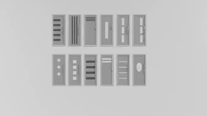 metal door styles collection