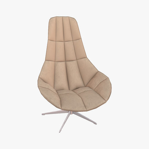 Lounge Chair Free low-poly 3D model