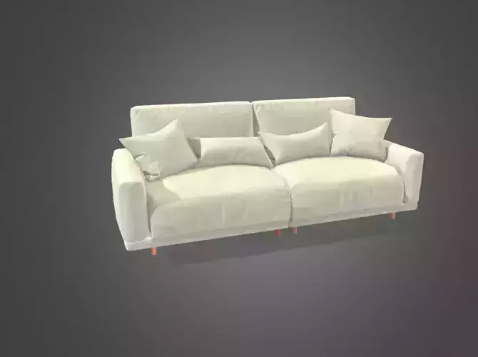 Sofa Lowpoly