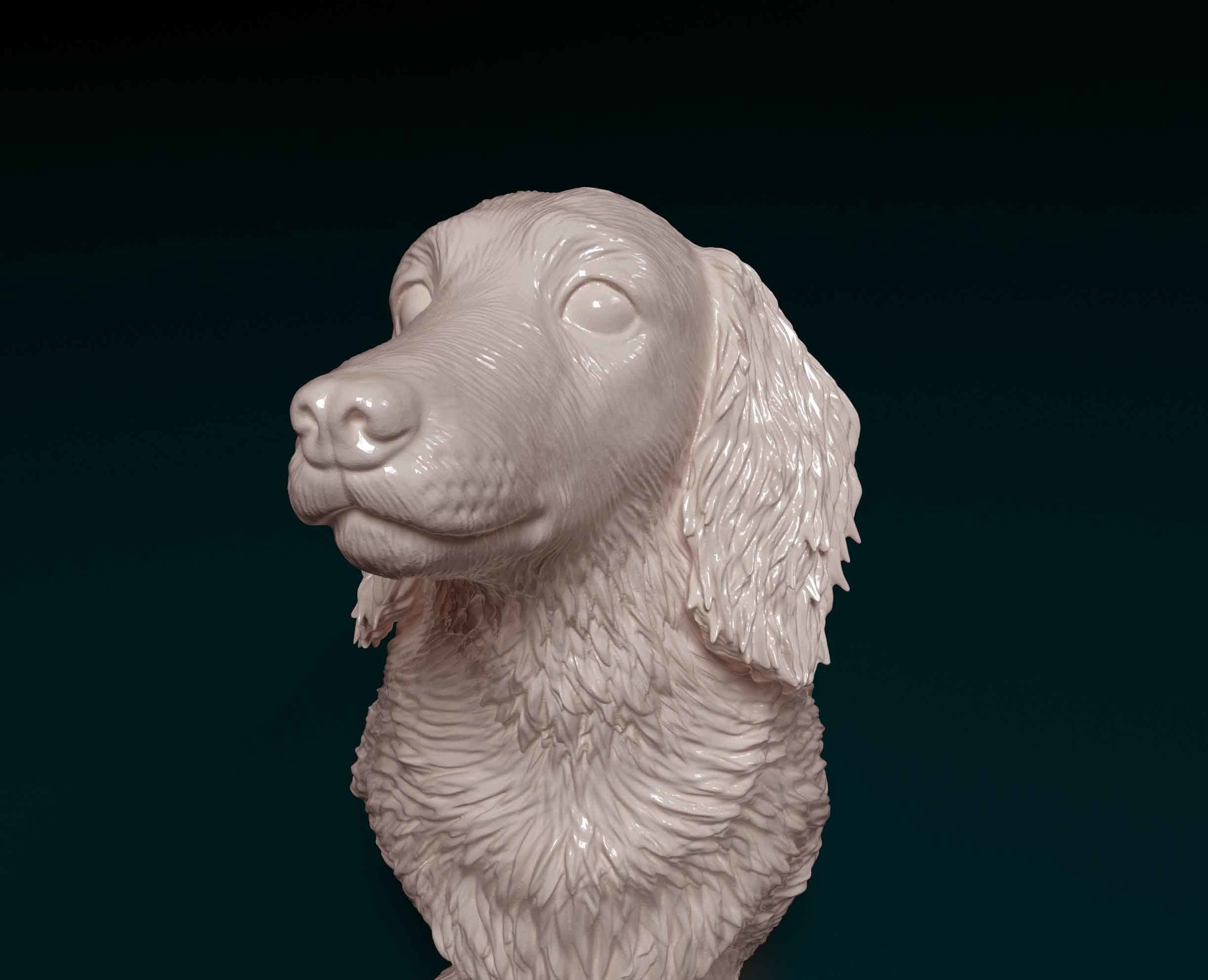 Dachshund dog 3D print model_5