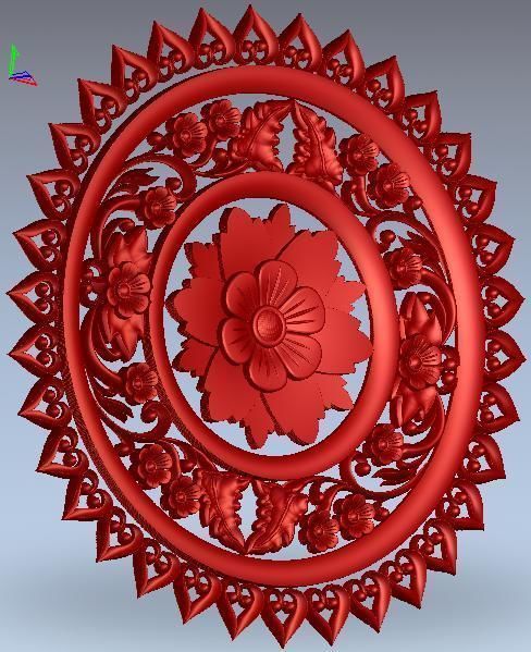 KODI 3D FLOWER 3D model_1