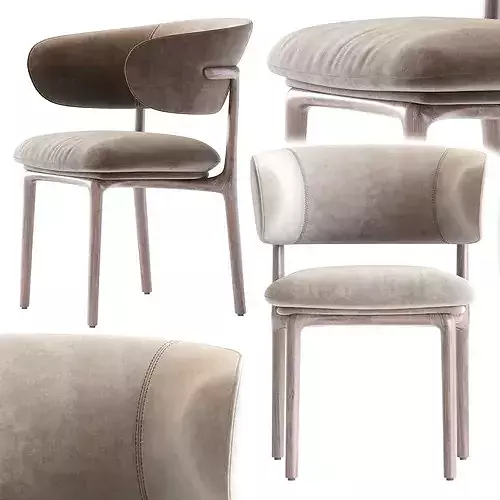 Artisan Mela Chair 3D model 6