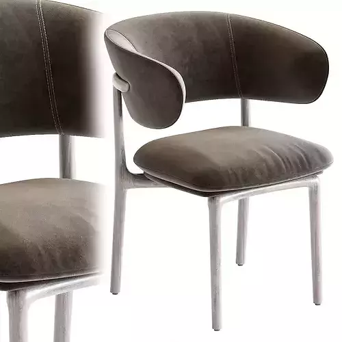 Artisan Mela Chair 3D model 4