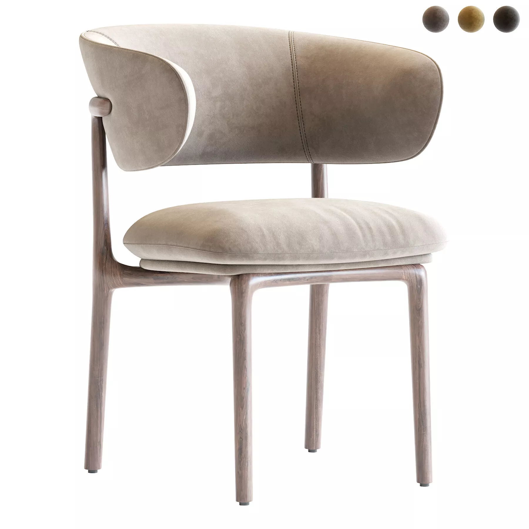 Artisan Mela Chair 3D model