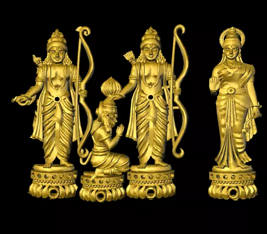 ram parivar 3D print model_0