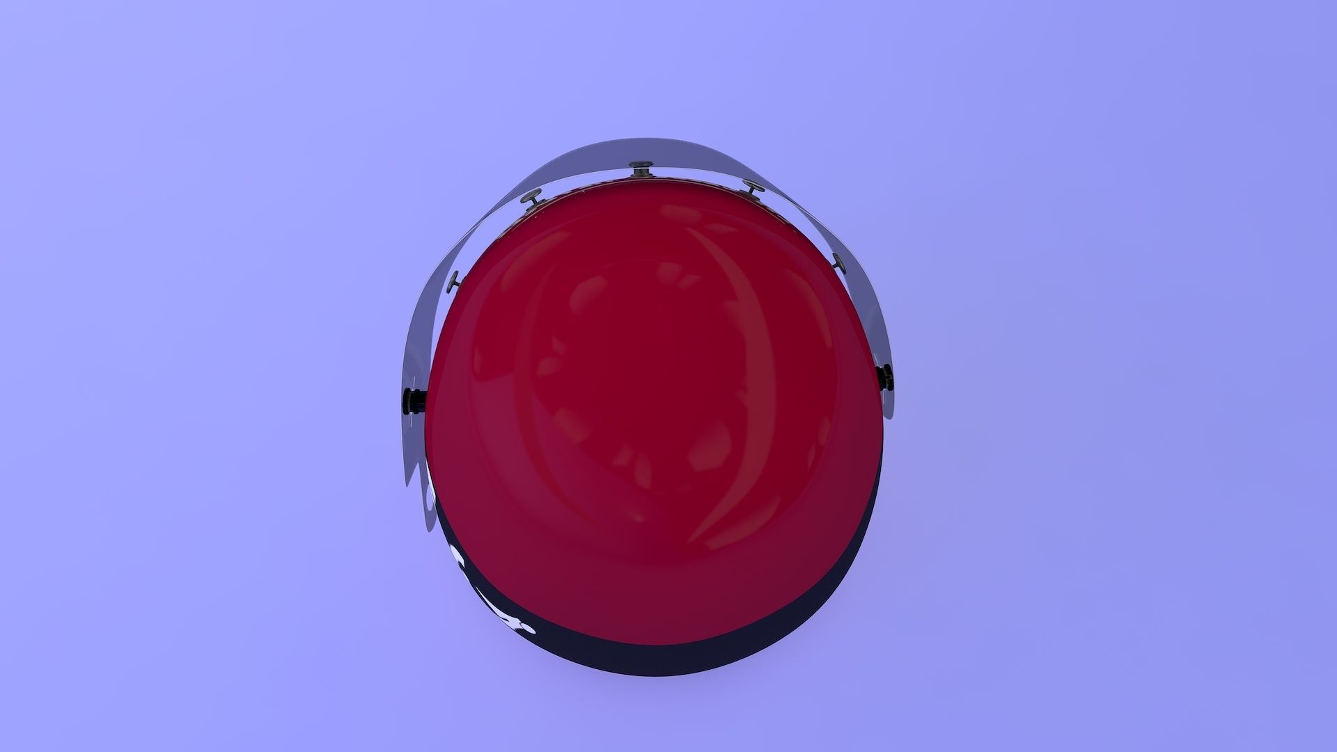 Cybervisor helmet 3D model_4