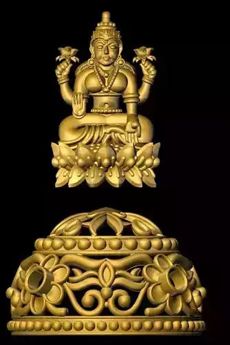 jumka golden buddha