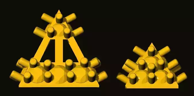 jumka two golden pyramids