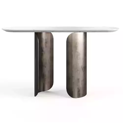 GABRIEL OPERA CONTEMPORARY OVAL CONSOLE