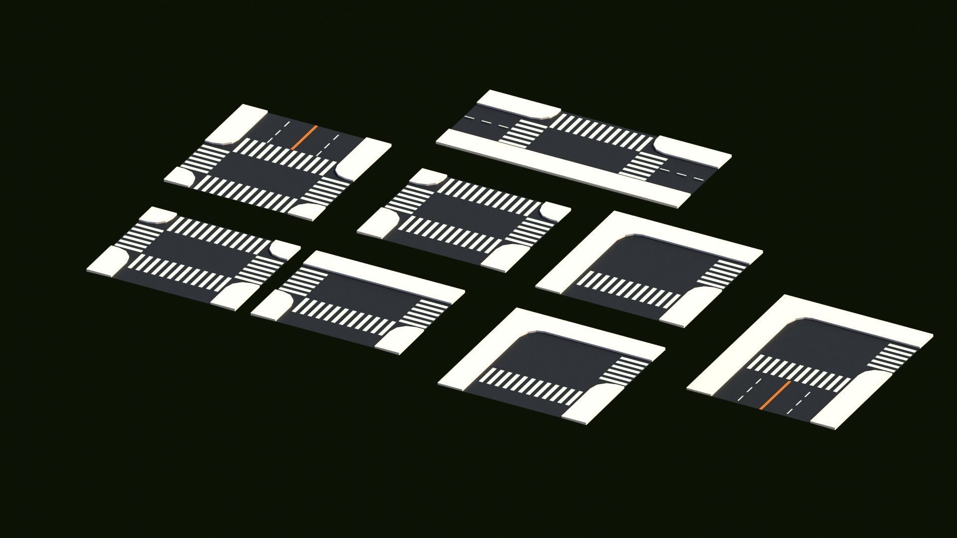 Low Poly City PACK Low-poly 3D model_27