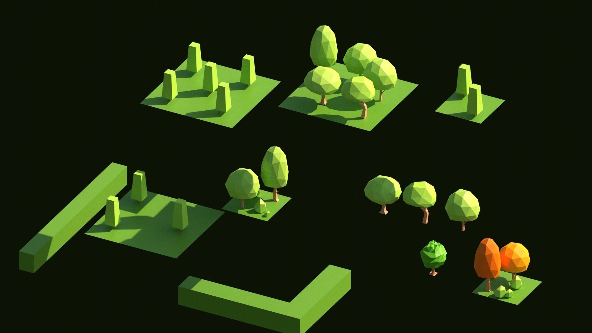 Low Poly City PACK Low-poly 3D model_26