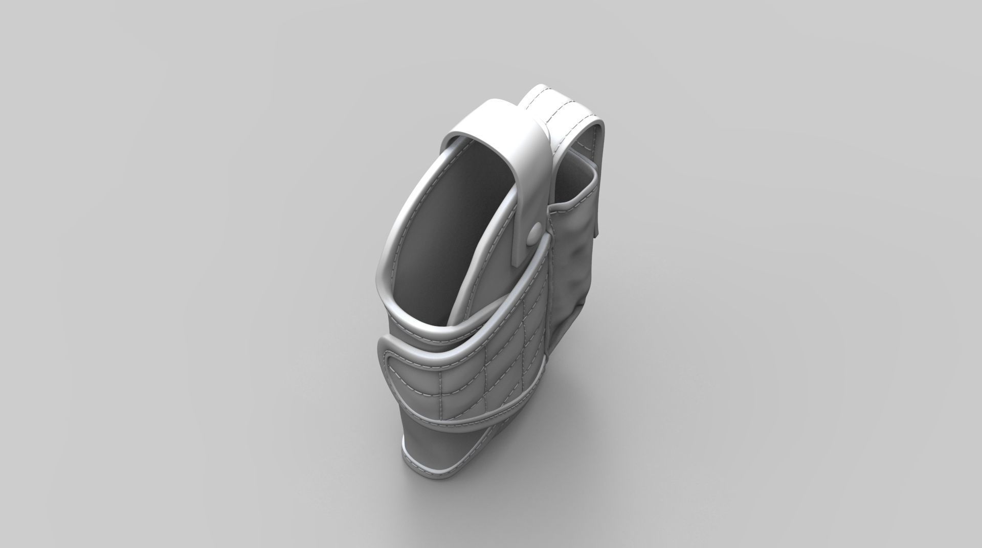 Pistol Holster High Poly 3D model_13