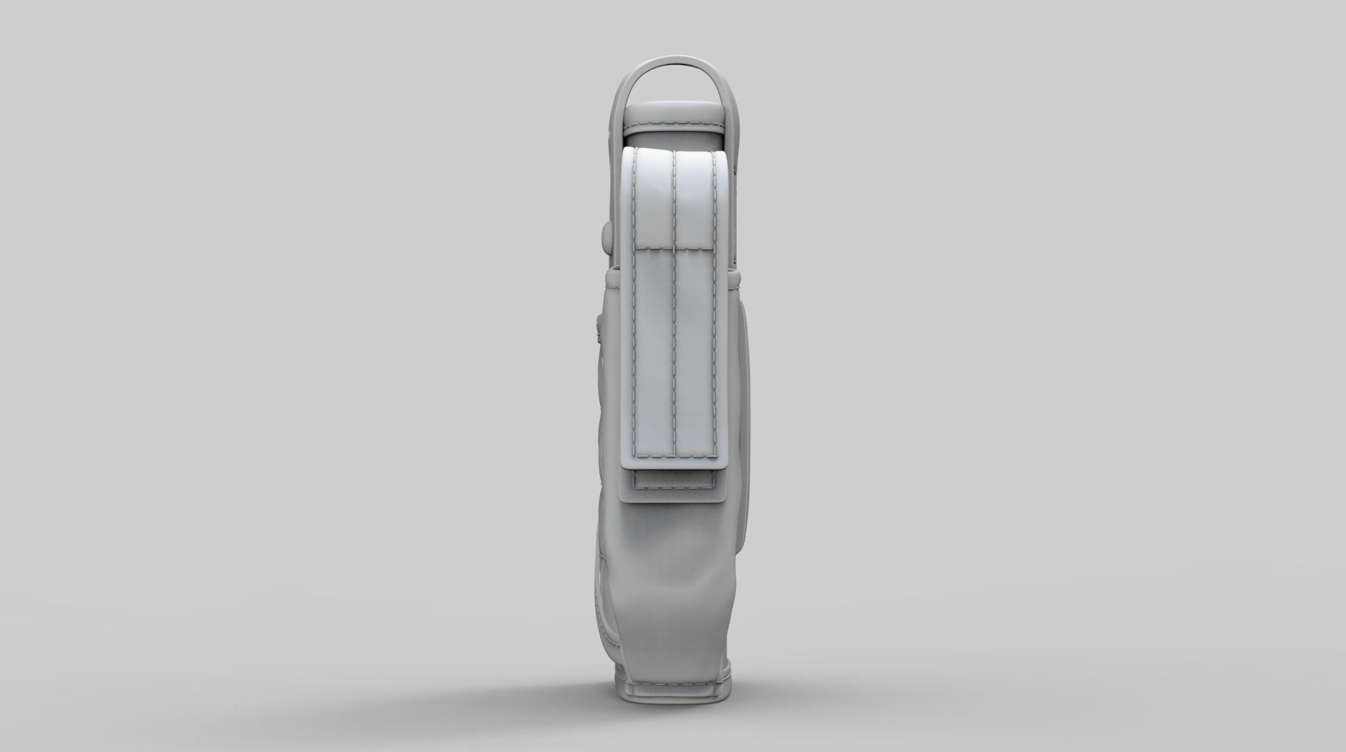 Pistol Holster High Poly 3D model_3