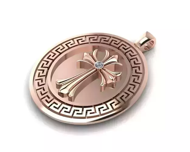  Cross Pendant  3D print model