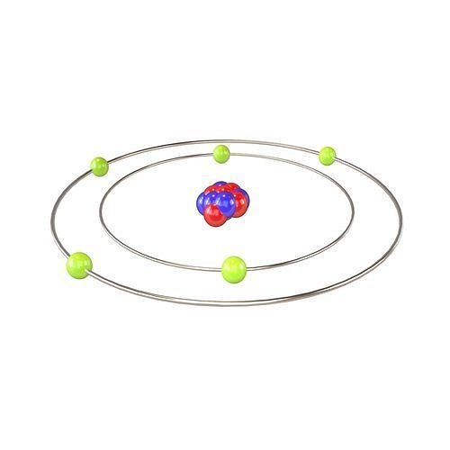 Boron Chemical Element v1 003 Low-poly 3D model