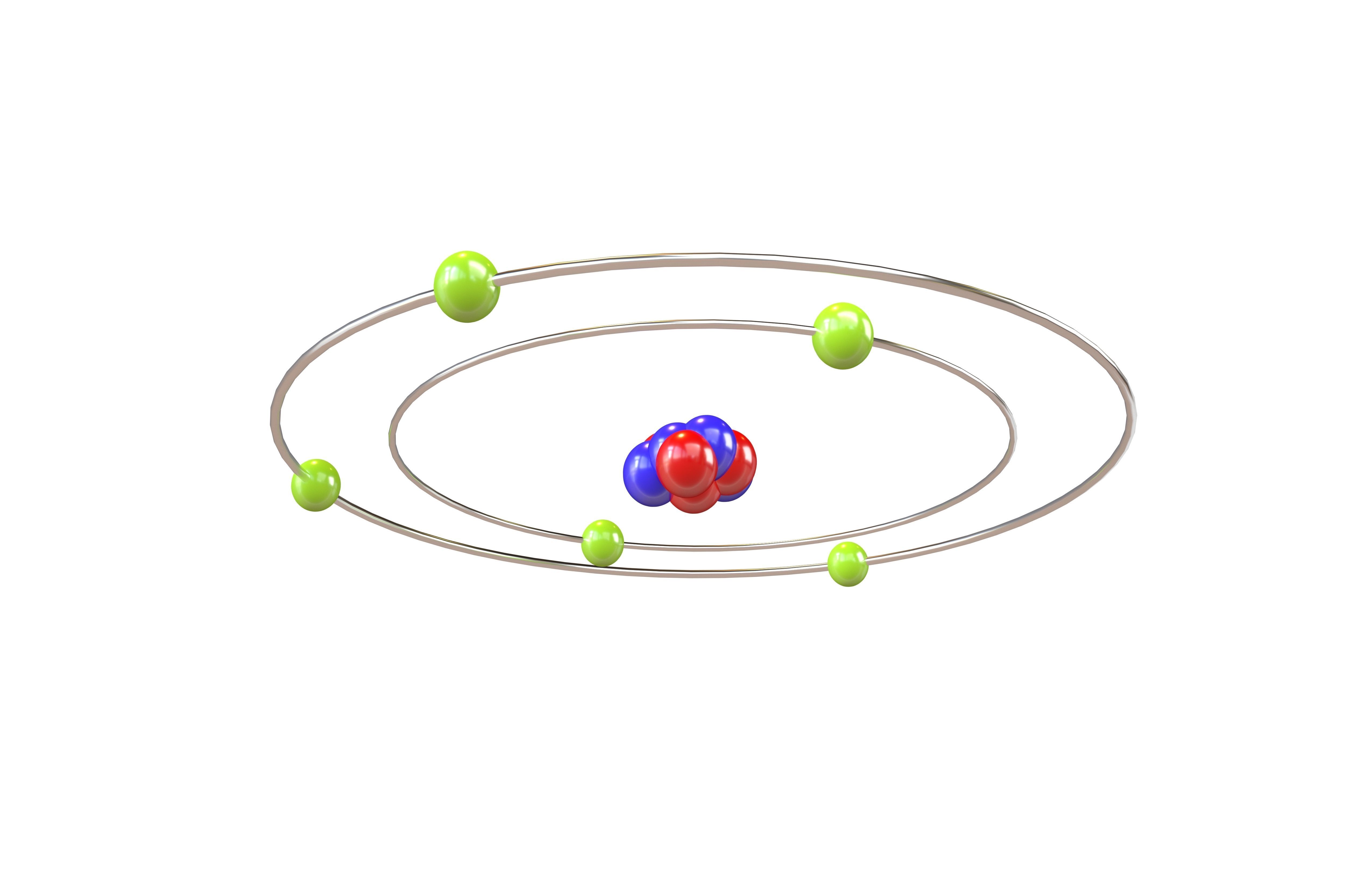 Boron Chemical Element v1 003 Low-poly 3D model_3