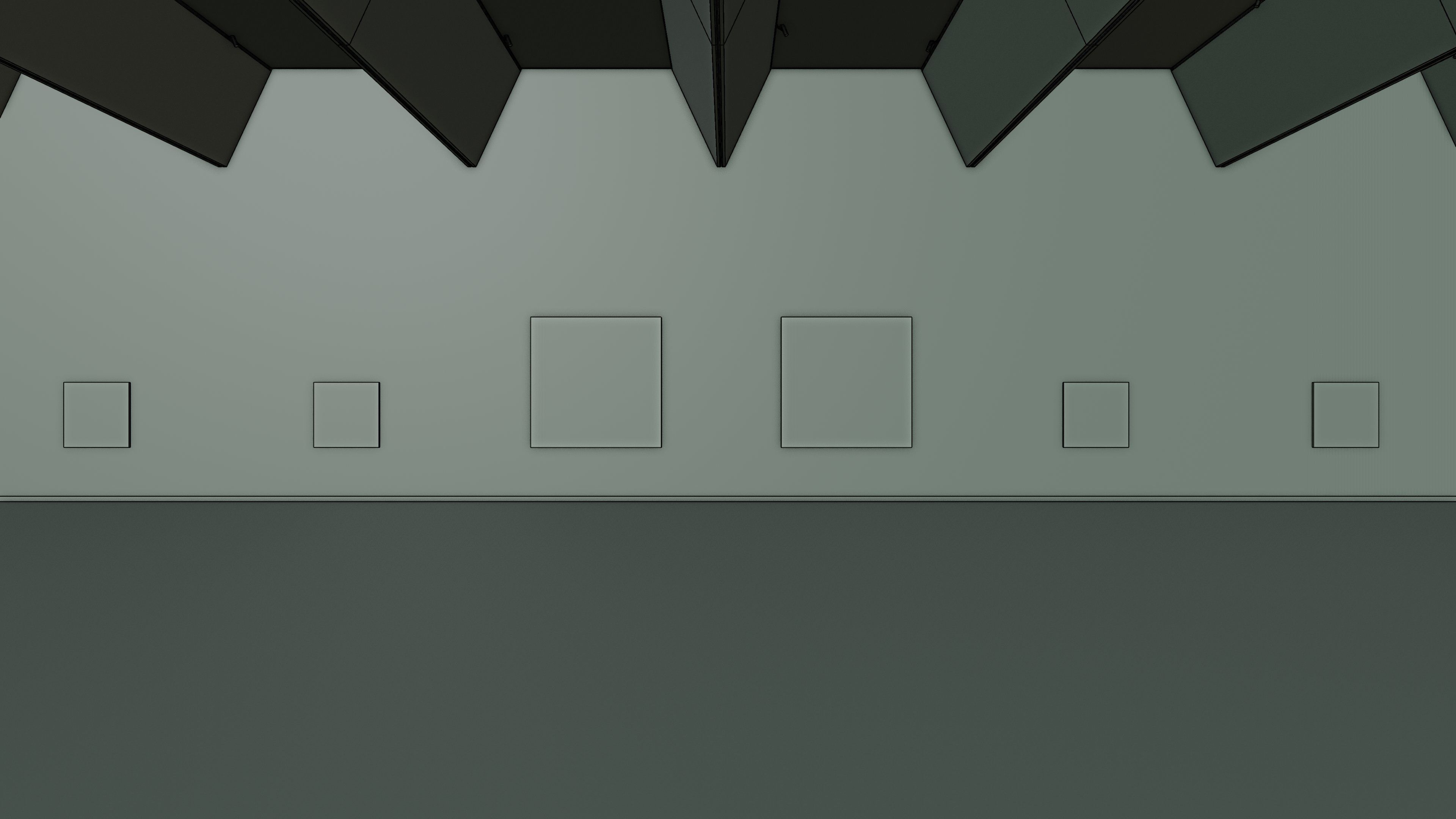 Art Museum Gallery Interior 28 Low-poly 3D model_27