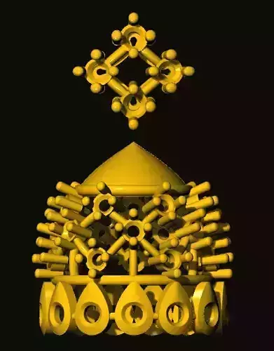 jumka golden crown