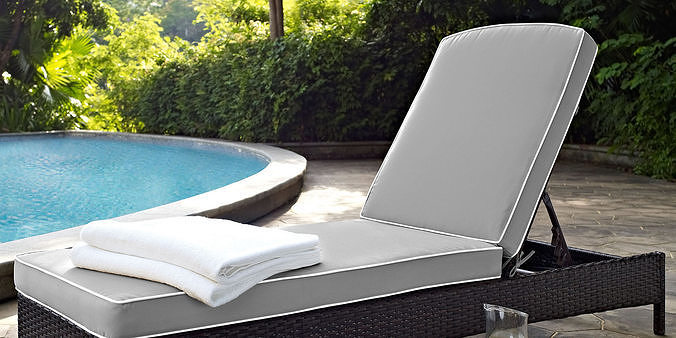 Anamaria Long Reclining Single Chaise 3D model