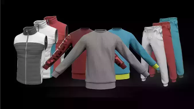 Animation Ready Clothes Collection 1 