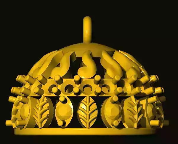 jumka golden crown