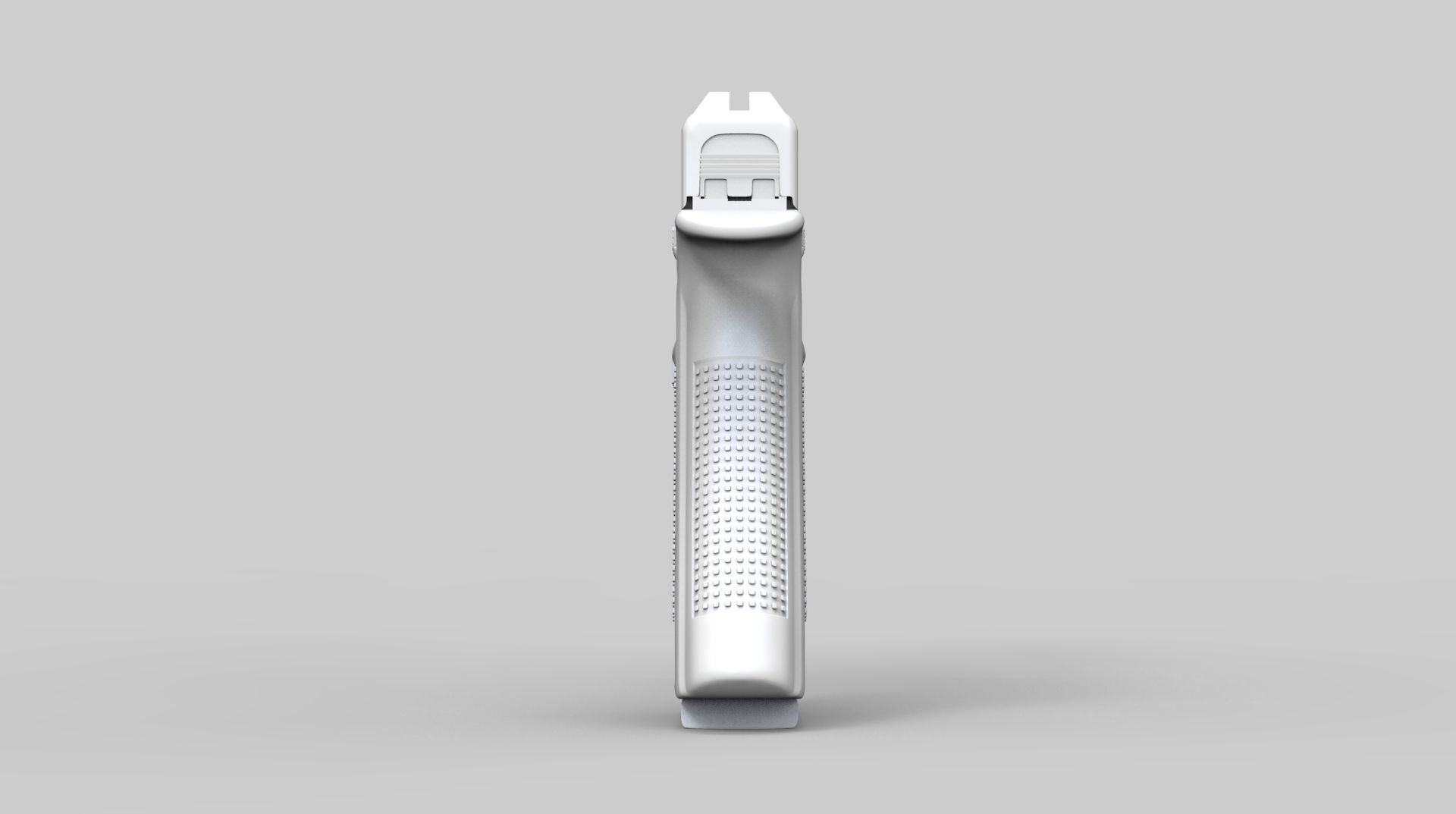 Pistol Glock 17 Gen 5 Low and High Poly 3D model_3