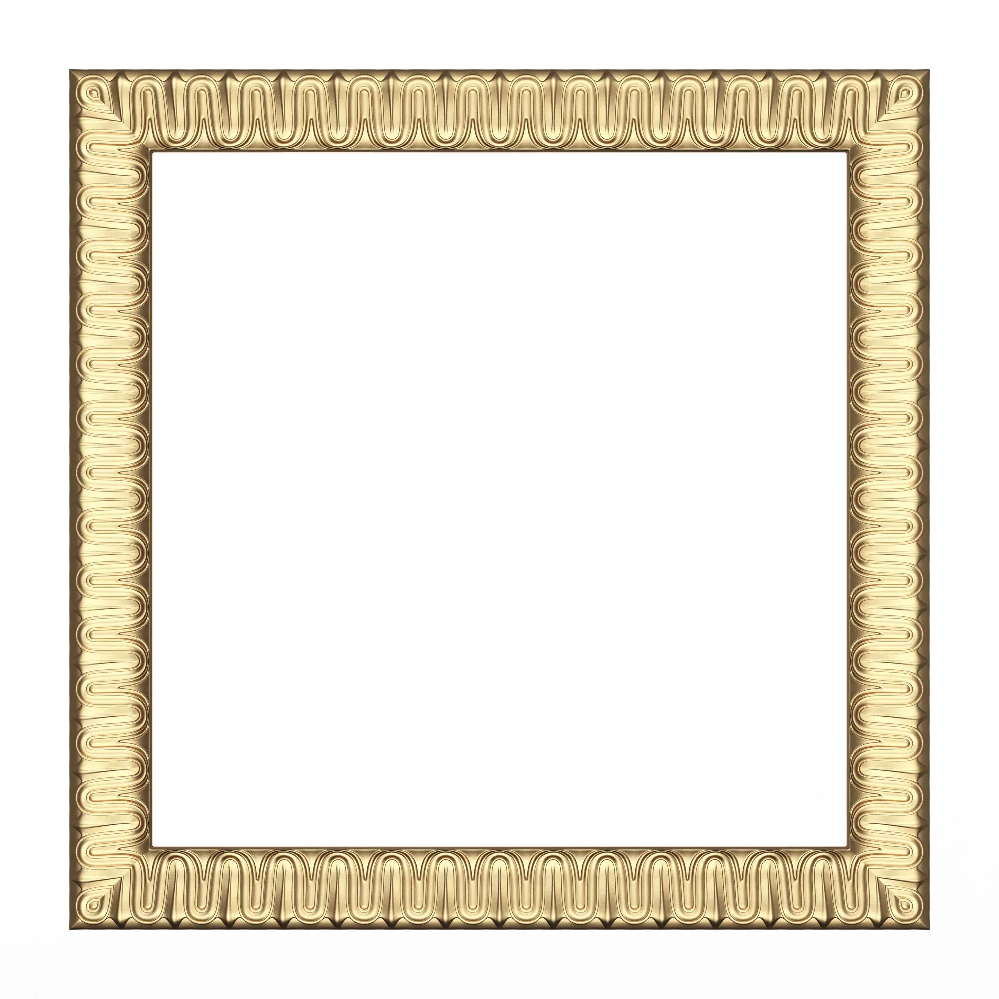 Classic Frame 029 Low-poly 3D model