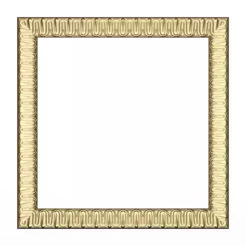 Classic Frame 029 Low-poly 3D model