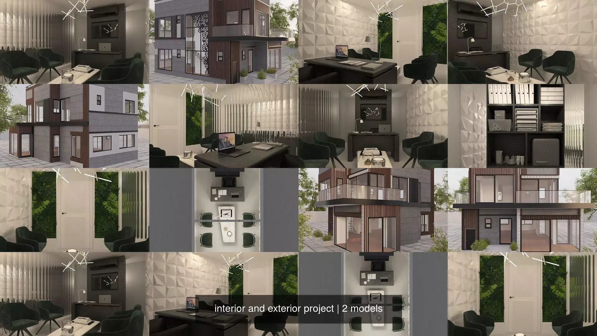 interior and exterior project 3D Model Collection_0