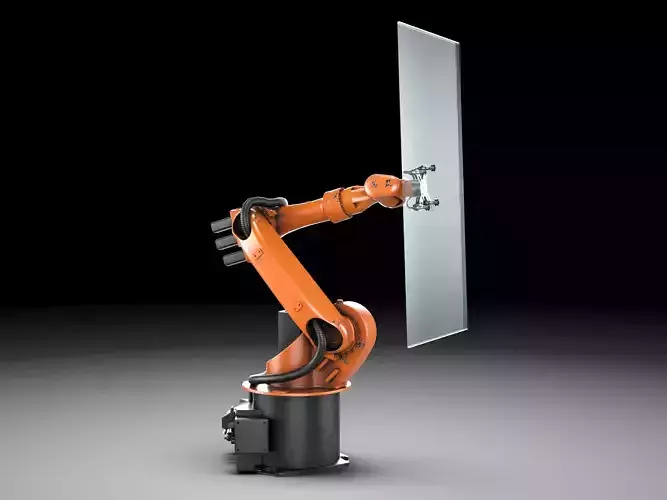 KUKA KR 16 Low-poly 3D model