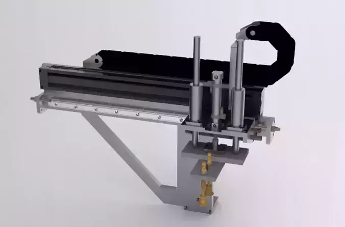 Loading and unloading mechanism 3D model