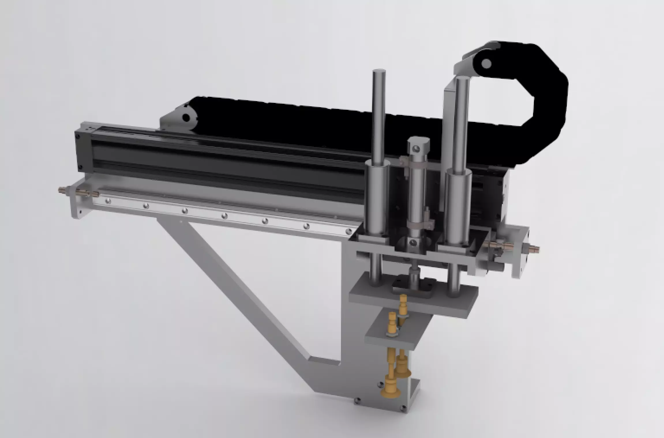 Loading and unloading mechanism 3D model