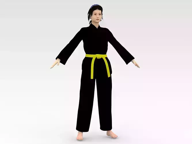 Karate Girl 02