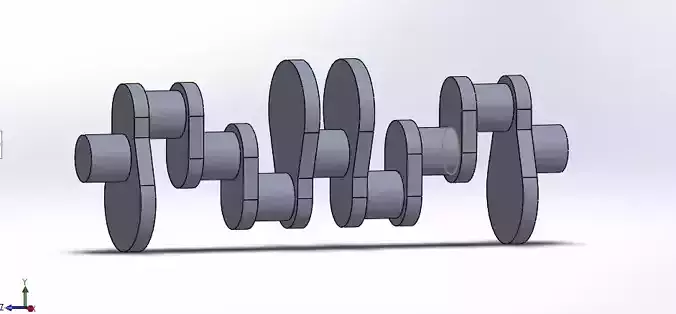 CAMSHAFT SOLIDWORKS 3D MODELING