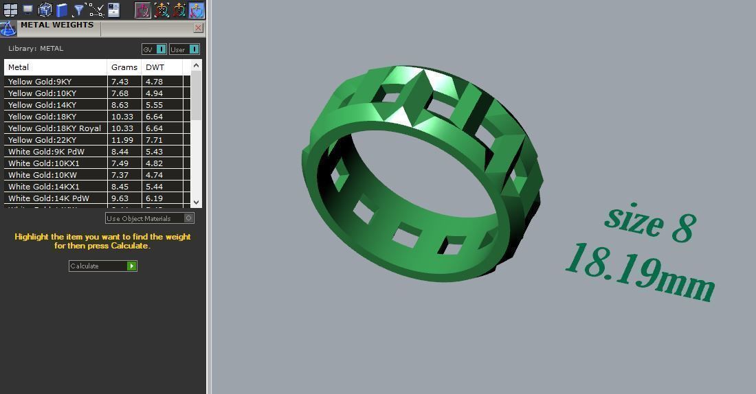 Ring Tiffany T2 3D print model_5