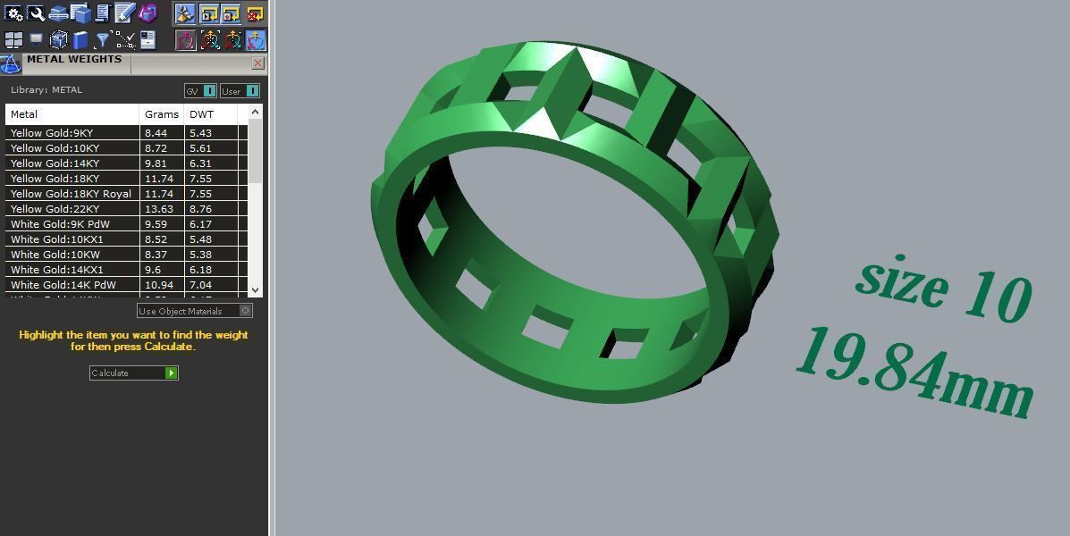 Ring Tiffany T2 3D print model_7