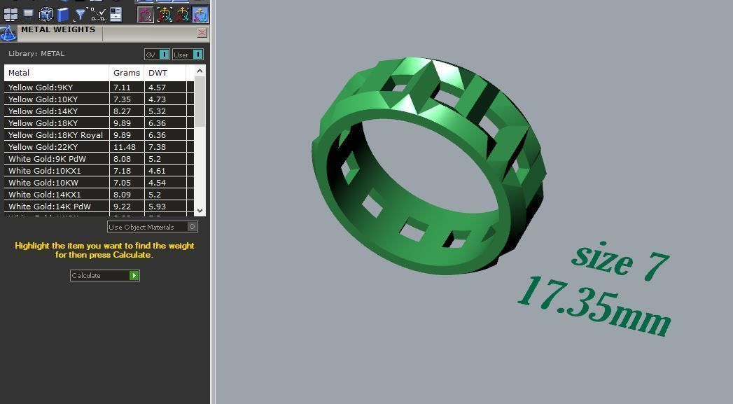 Ring Tiffany T2 3D print model_4