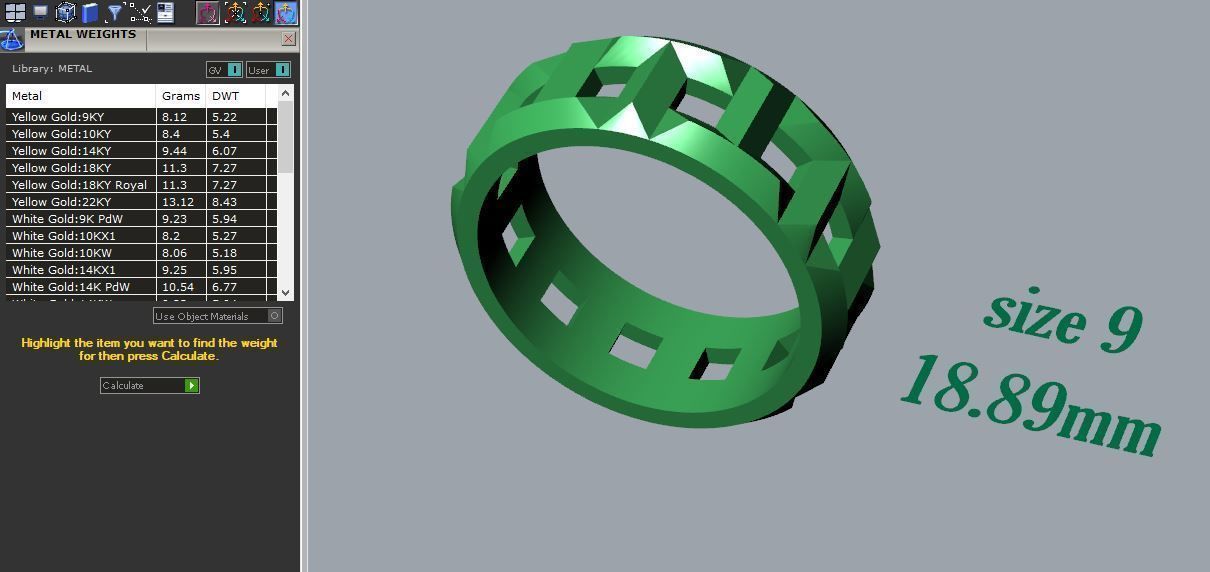 Ring Tiffany T2 3D print model_6