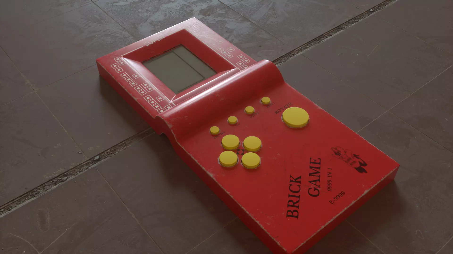 Game boy  3D model_0