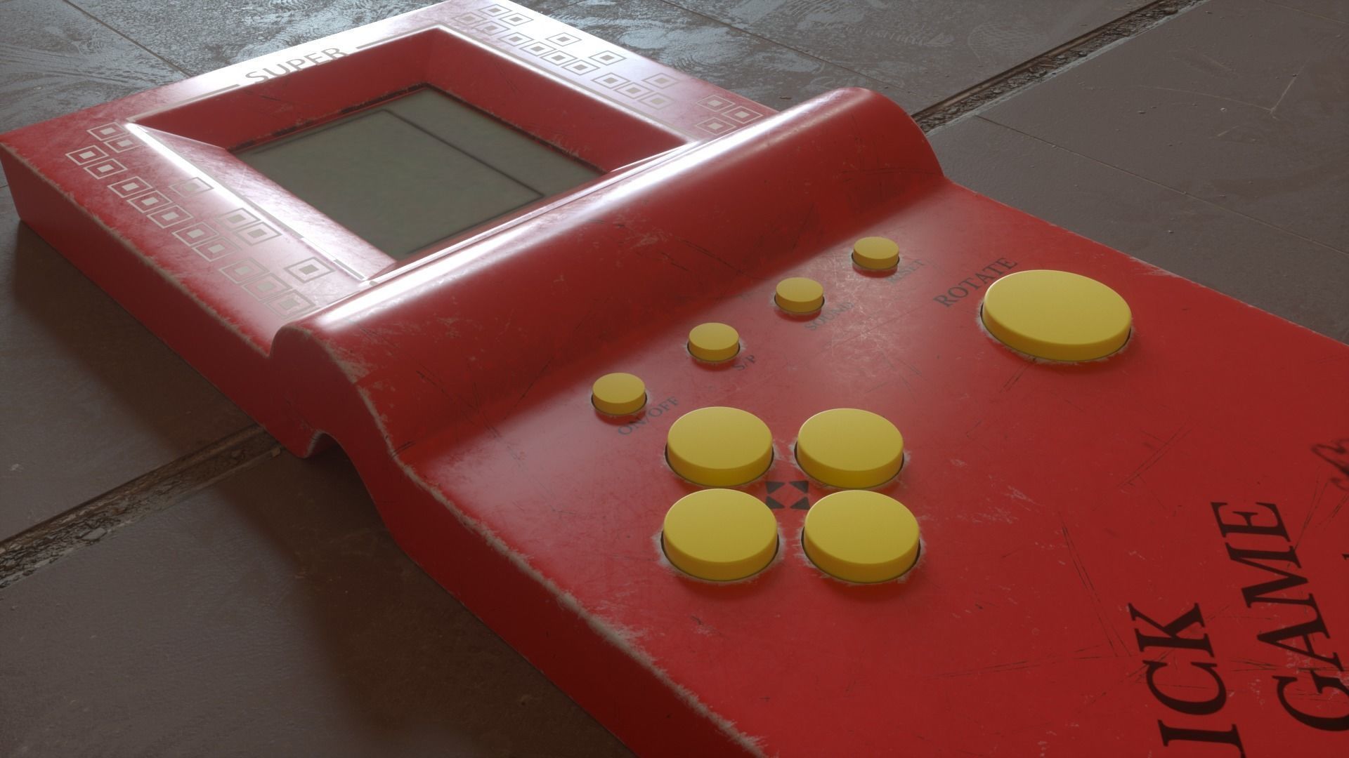 Game boy  3D model_1