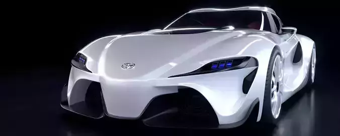 ToyotaFT-1 toyota supra  3D model