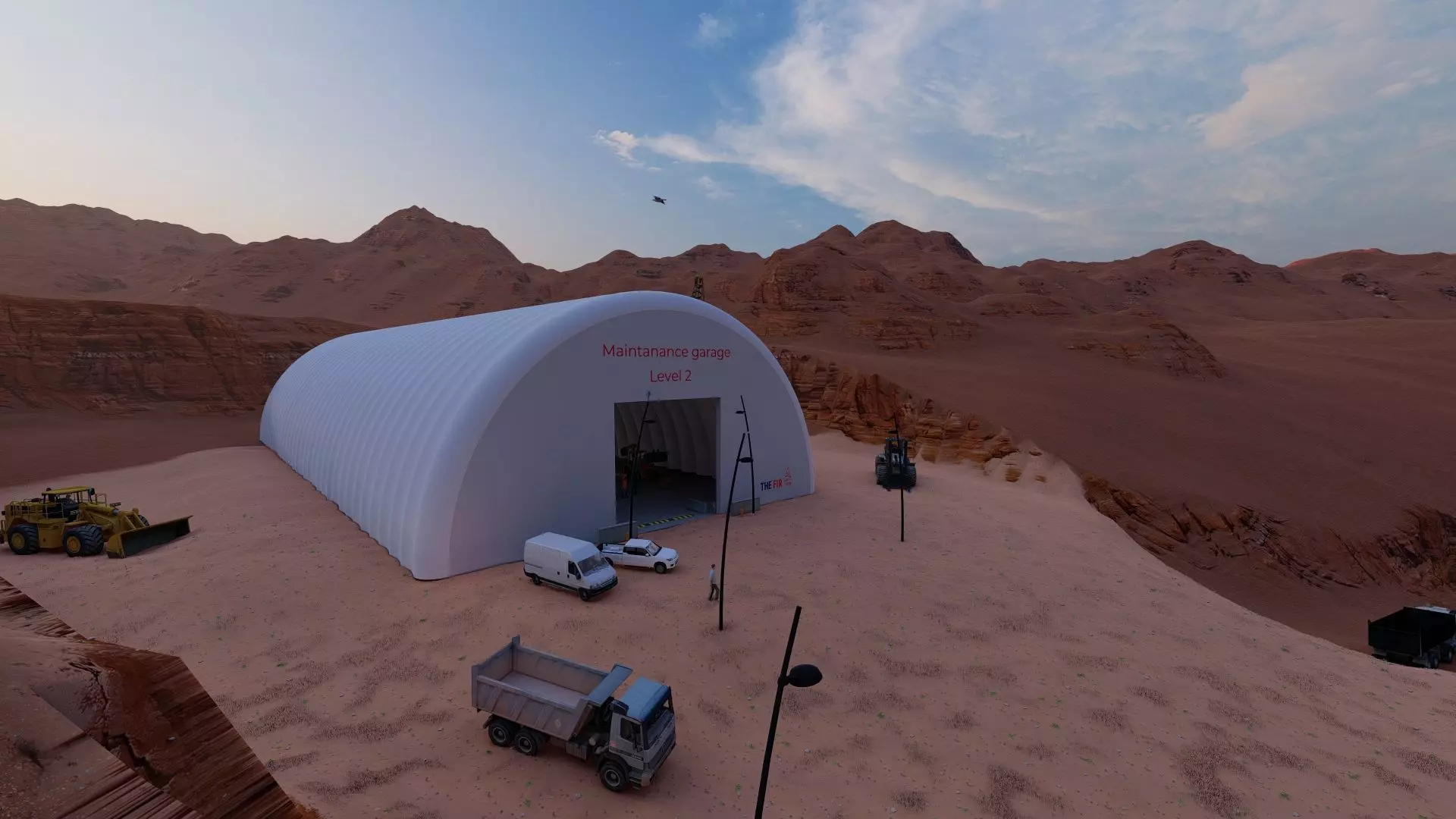 Ore Mining Scene  3D model_0