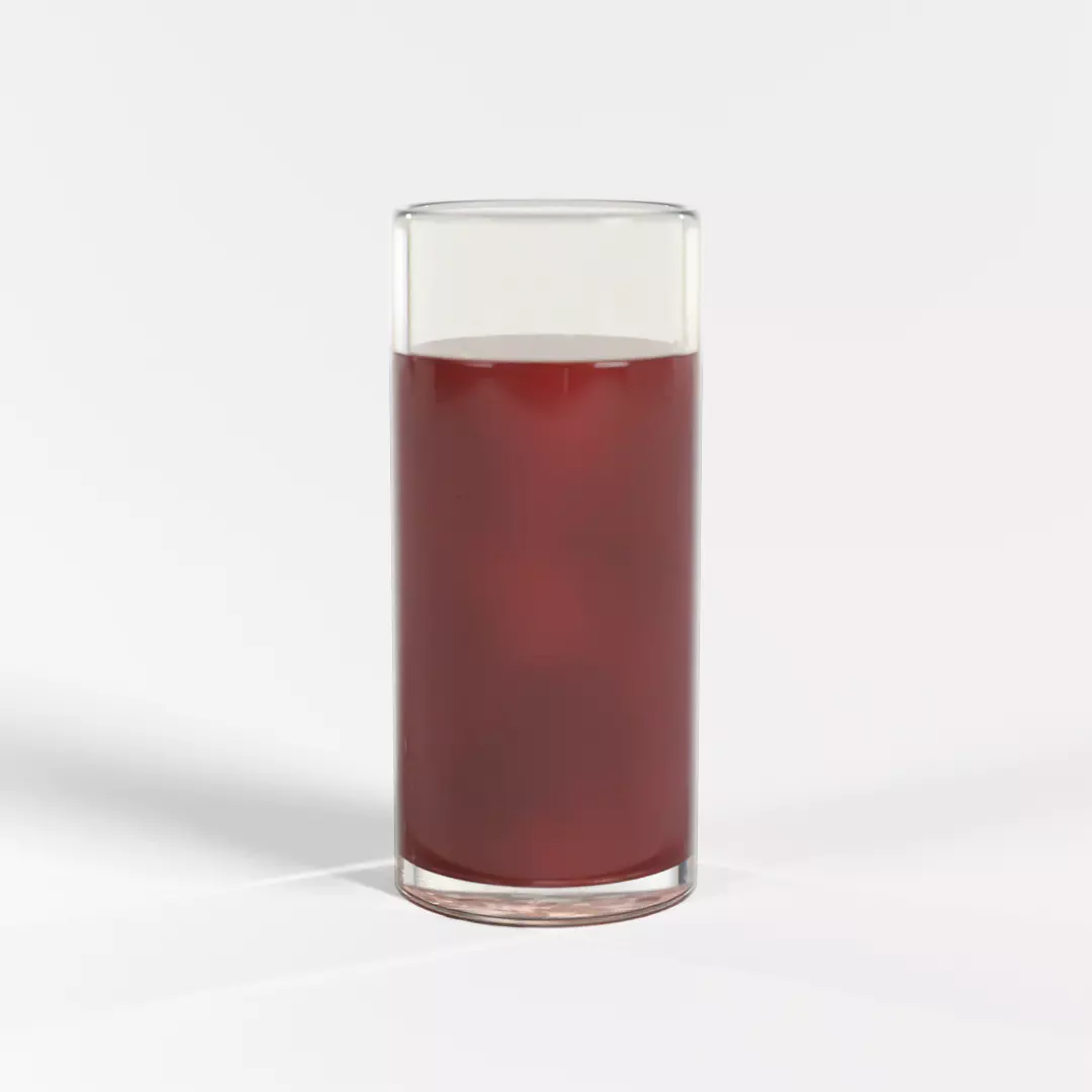 Glass with liquid Free 3D model