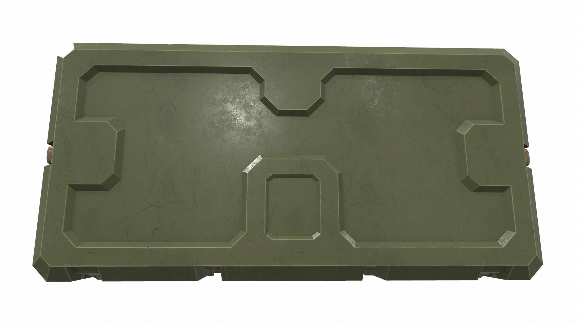 Military box 02 3D model_4