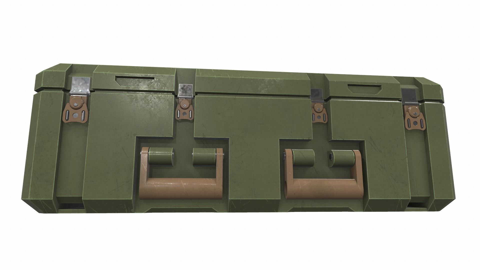 Military box 02 3D model_1