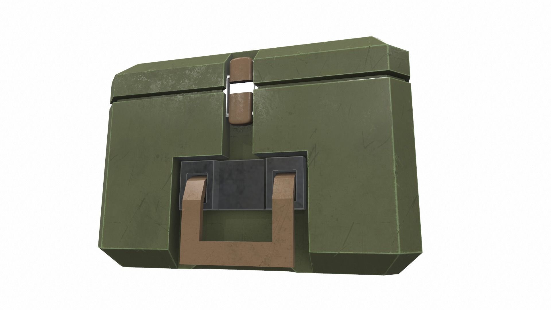 Military box 02 3D model_2