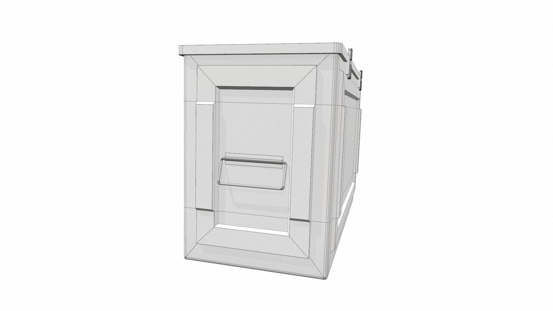 Military box 04 3D model_7